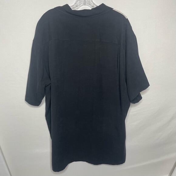 Joseph & Feiss Classic Fit 100% Silk Button-Down Men's Shirt Size XXL - Picture 4 of 4